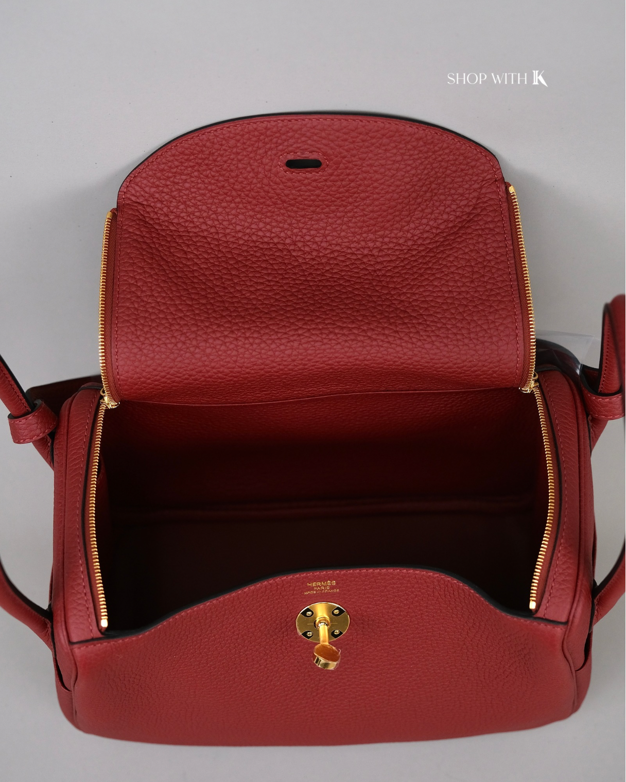 Hermes Lindy 26 Rouge H GHW