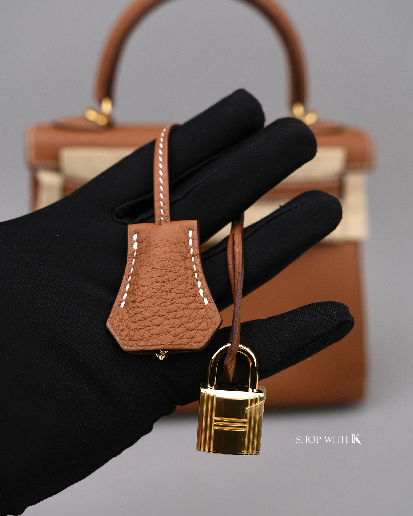 Hermes Kelly 25 Gold GHW