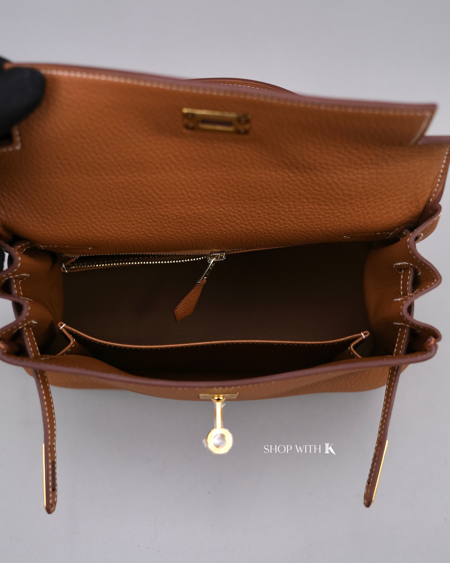Hermes Kelly 25 Gold GHW