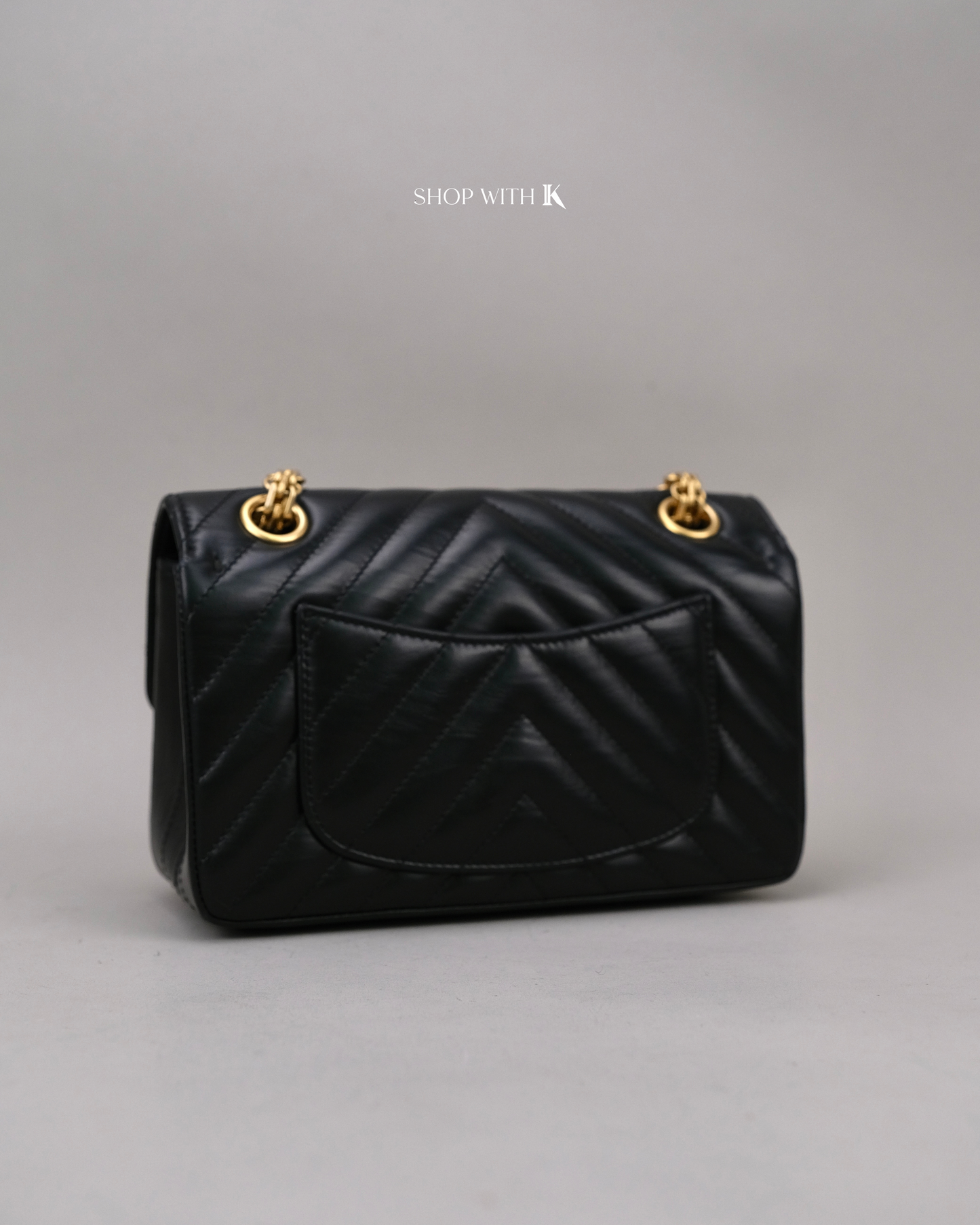 Chanel Reissue Chevron Black GHW