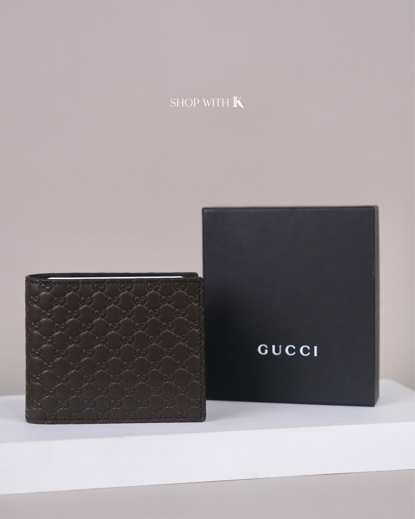 Gucci Micro Guccissima Mens Wallet