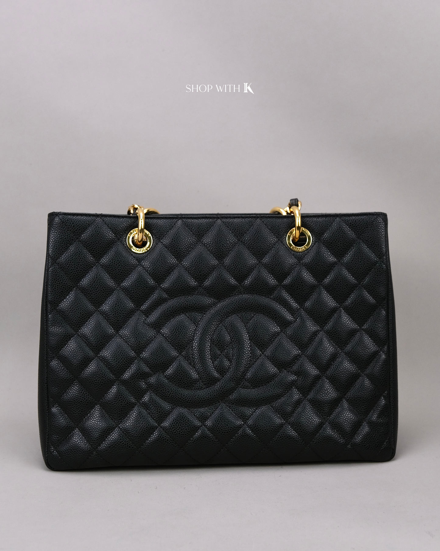 Chanel GST Black GHW