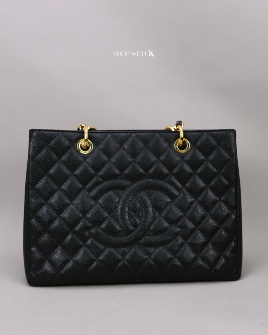 Chanel GST Black GHW