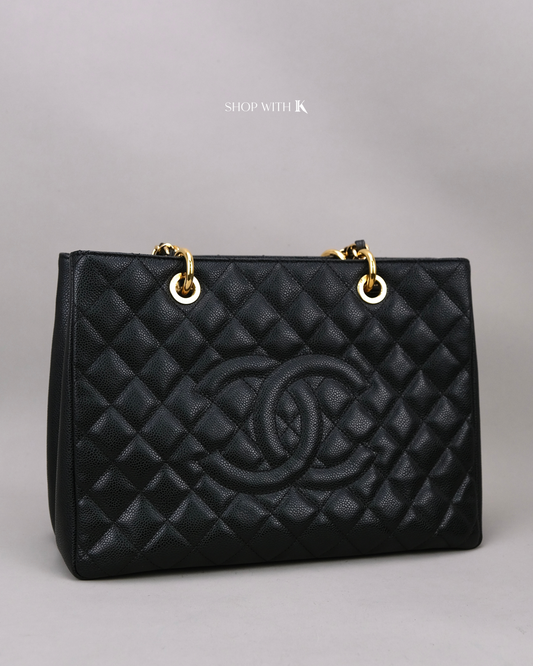 Chanel GST Black GHW