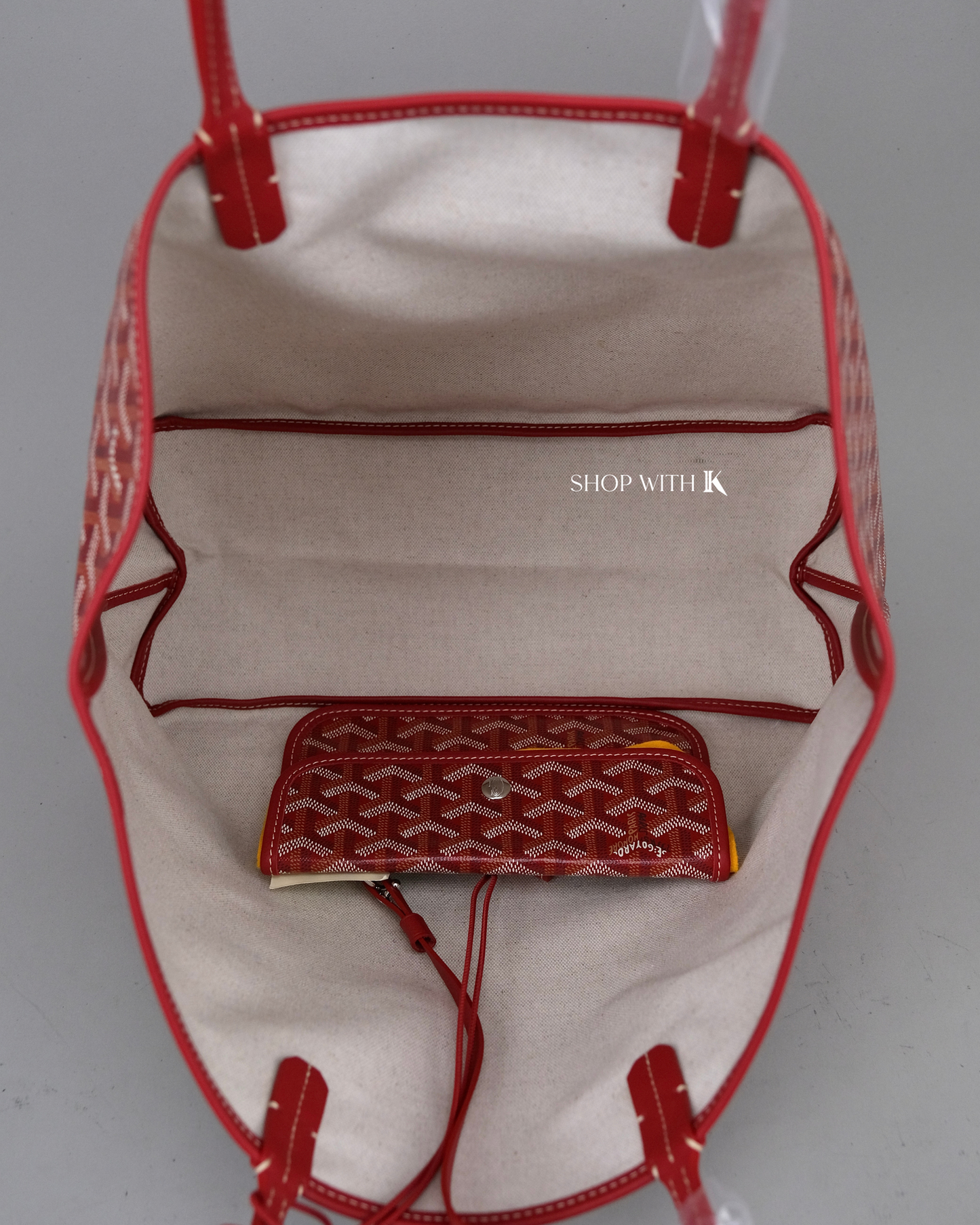 Goyard St. Louis PM Red