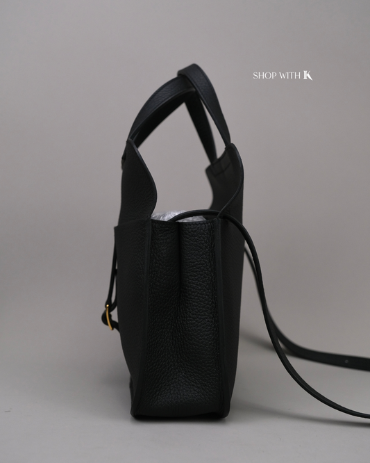 Hermes Halzan 25 Noir GHW