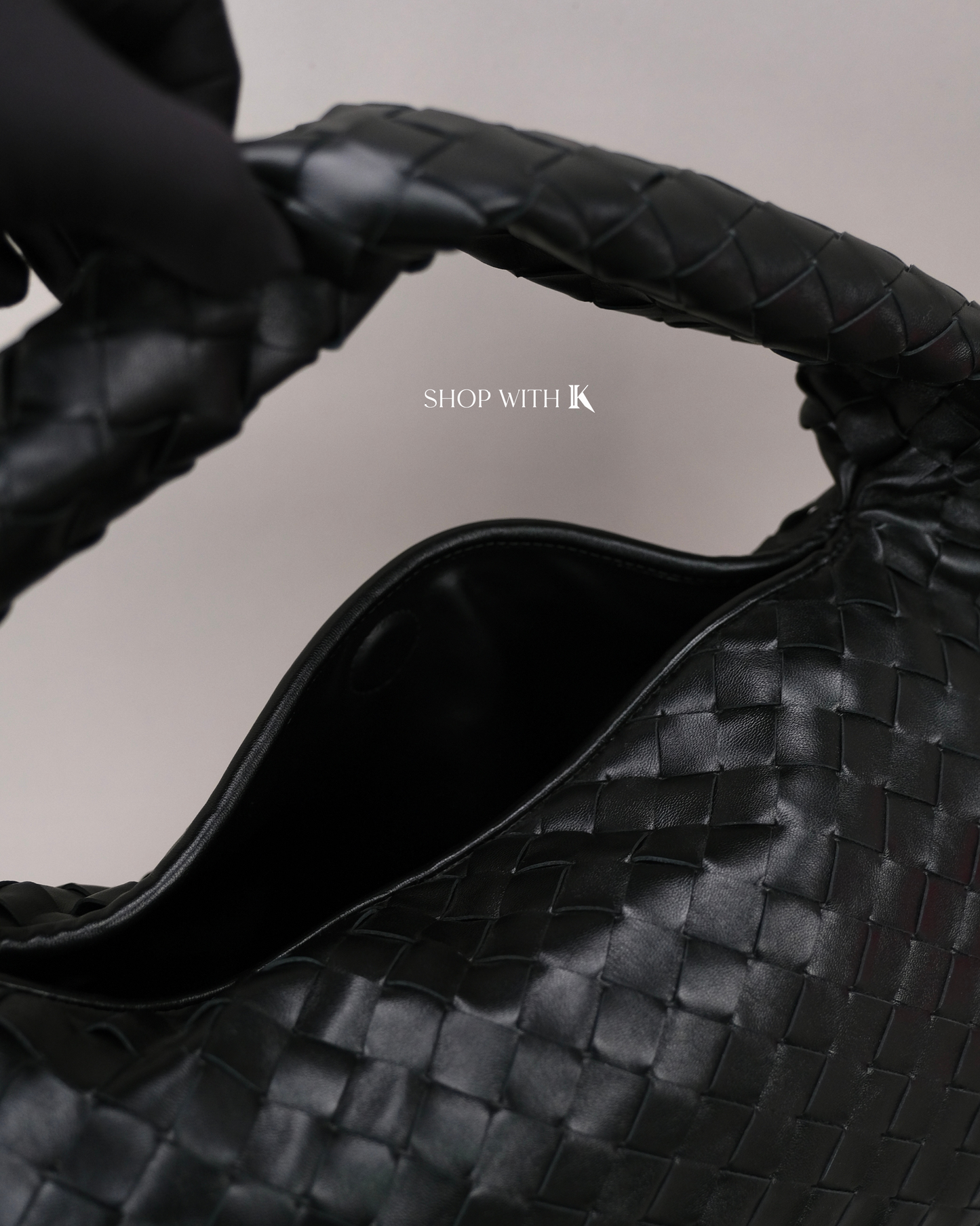 Bottega Veneta Hop in Small Black