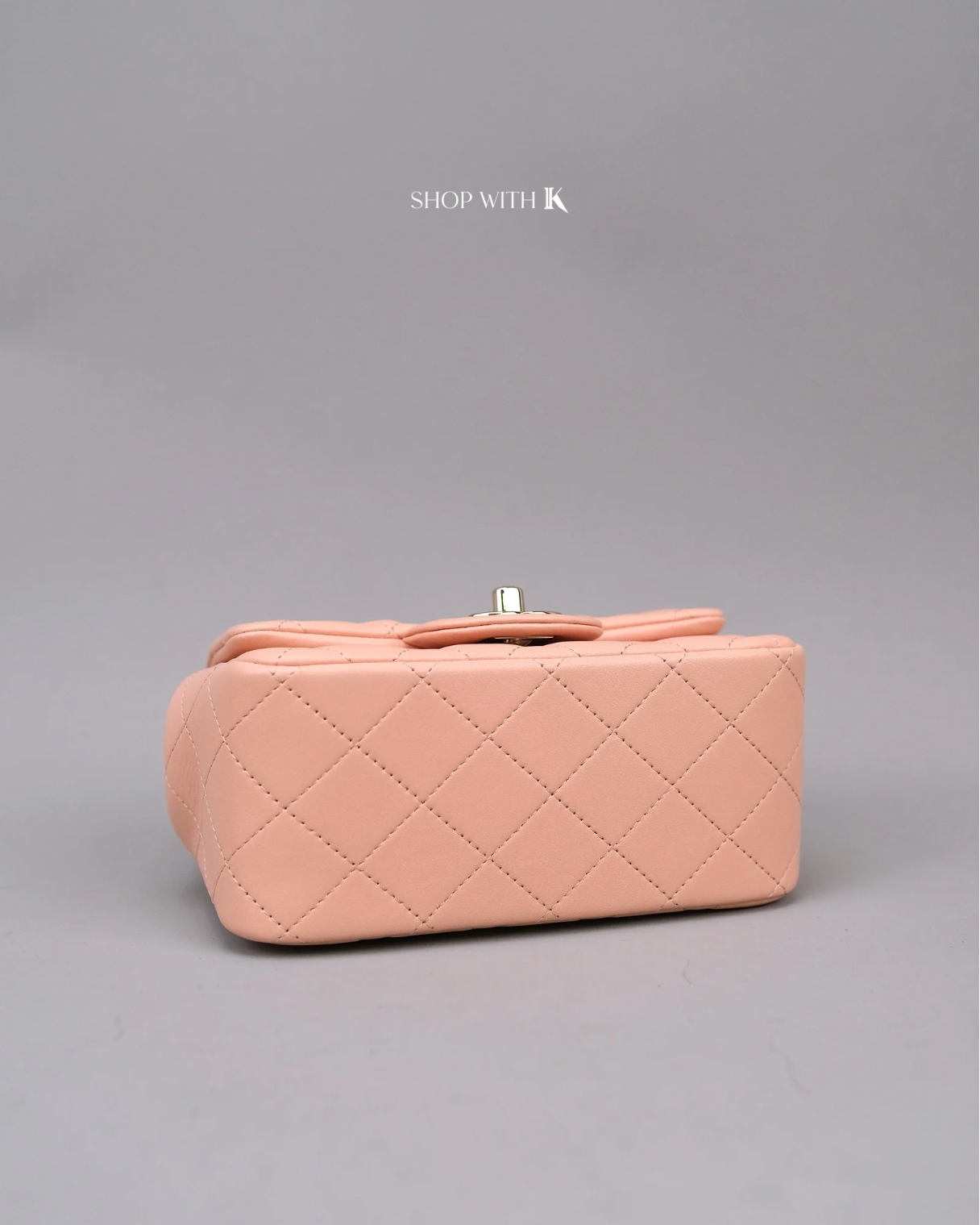 Chanel Mini Square Flap Light Pink