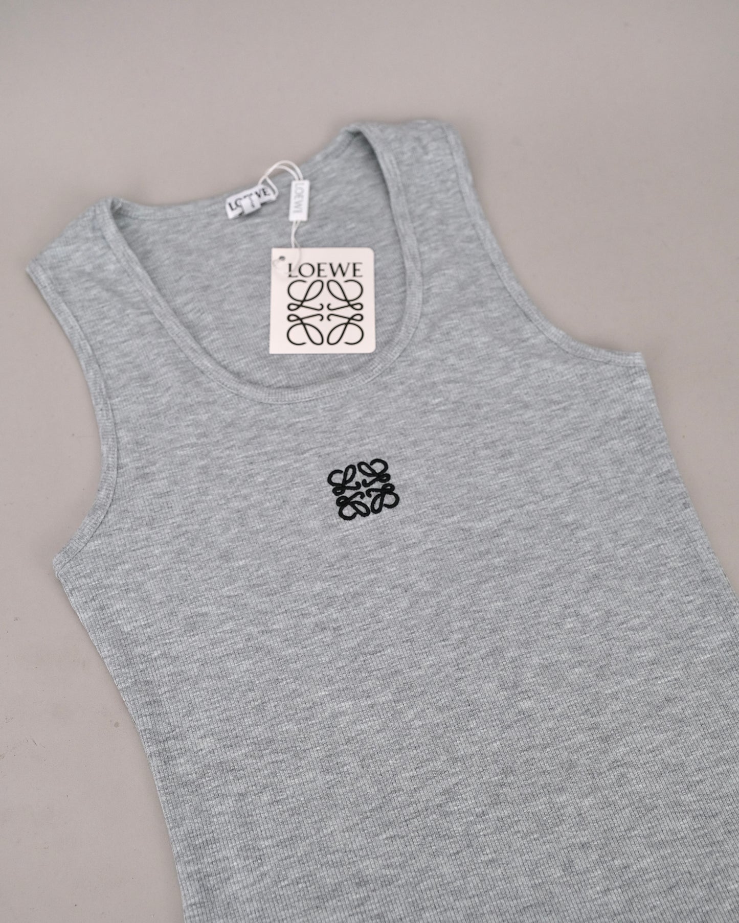 Loewe Women's Anagram Tank Top Gray
