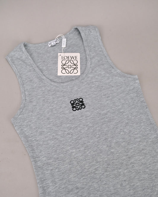 Loewe Women's Anagram Tank Top Gray