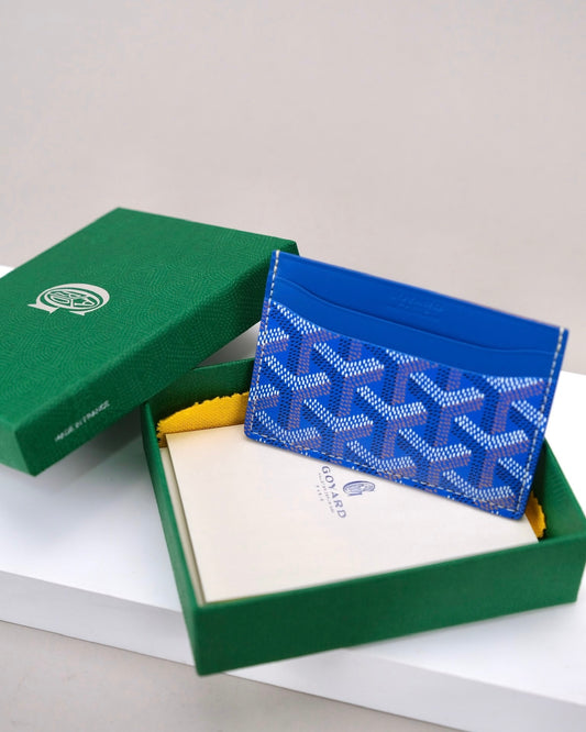 Goyard Slip Cardcase Royal Blue