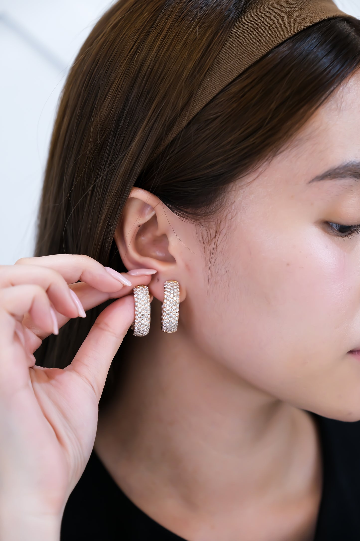 Loop Diamond Earrings