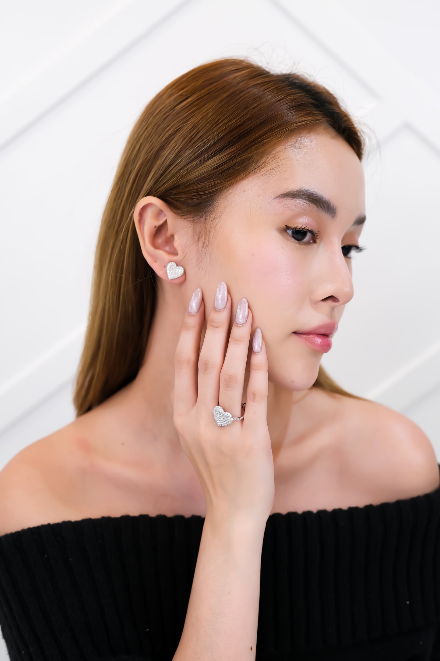 Heart Diamond Set