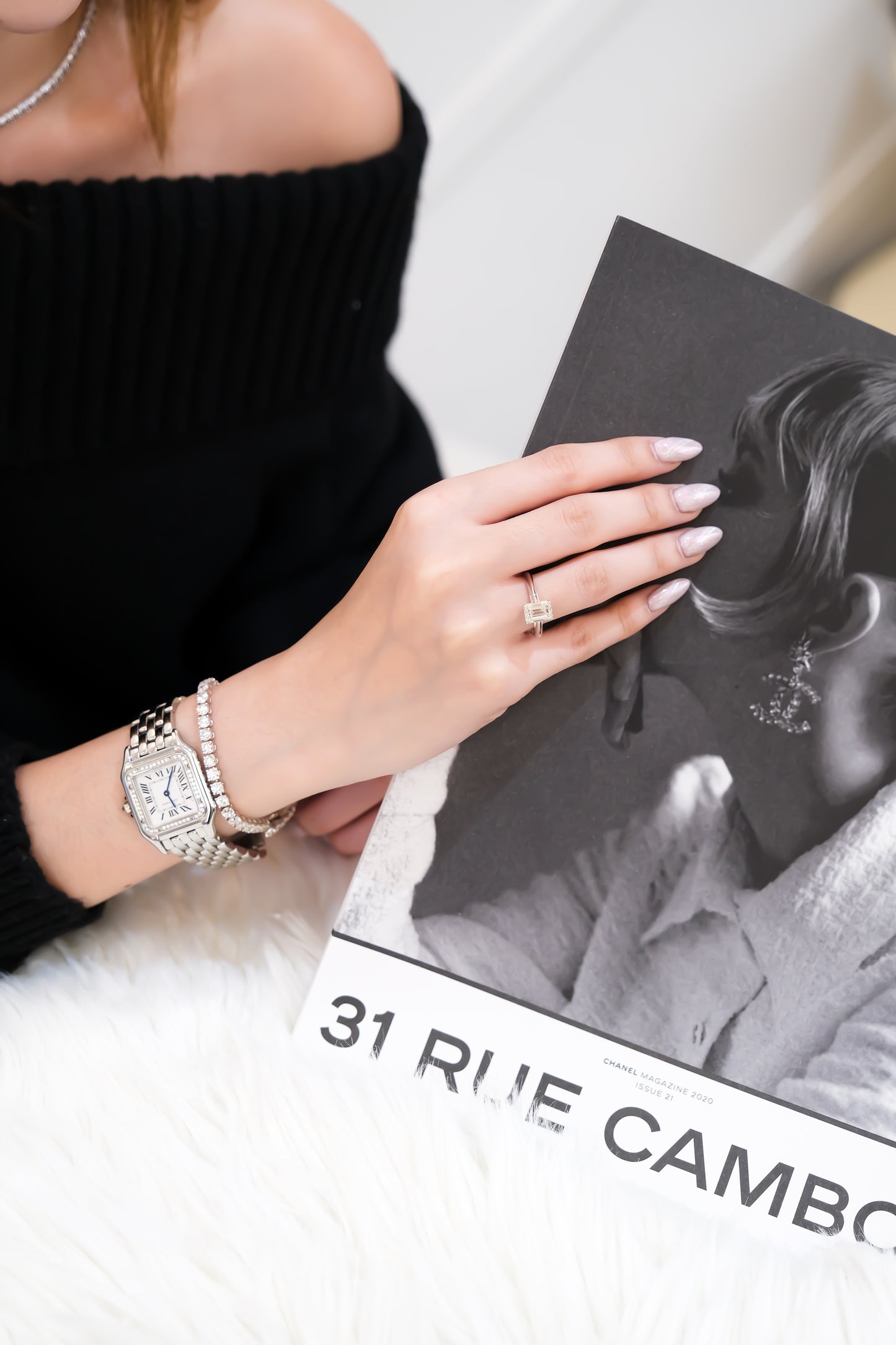 2ct Emerald Cut Diamond Ring w/ GIA