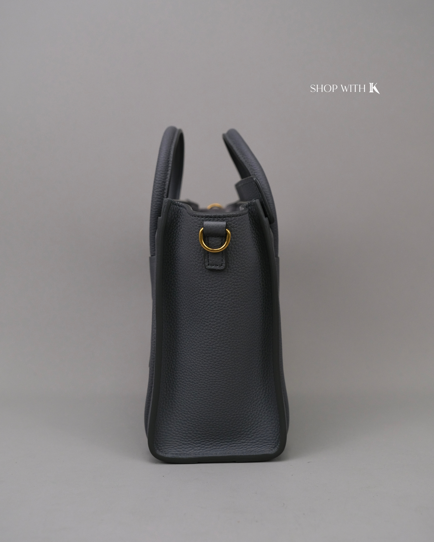 Celine Nano Luggage Gray