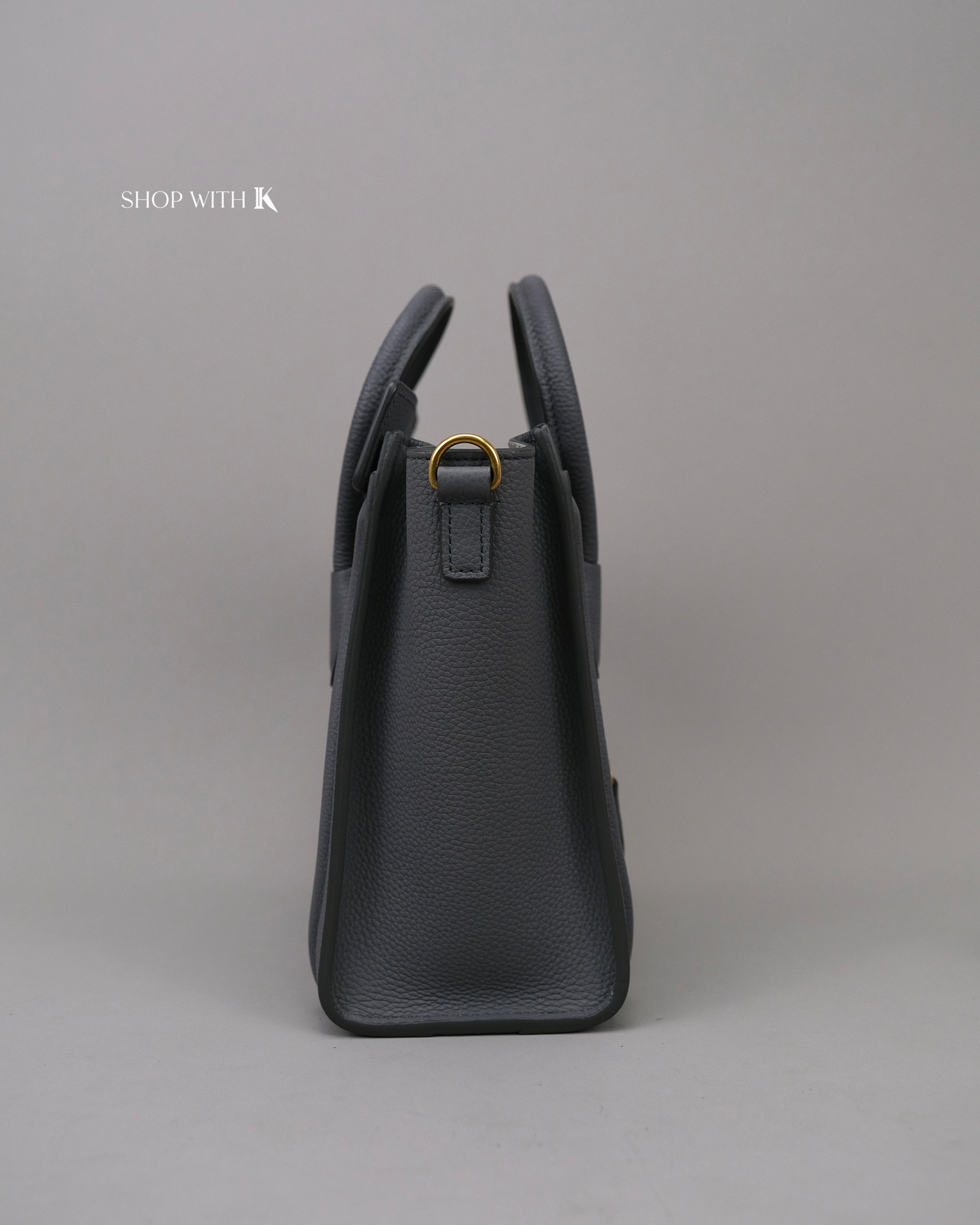 Celine Nano Luggage Gray