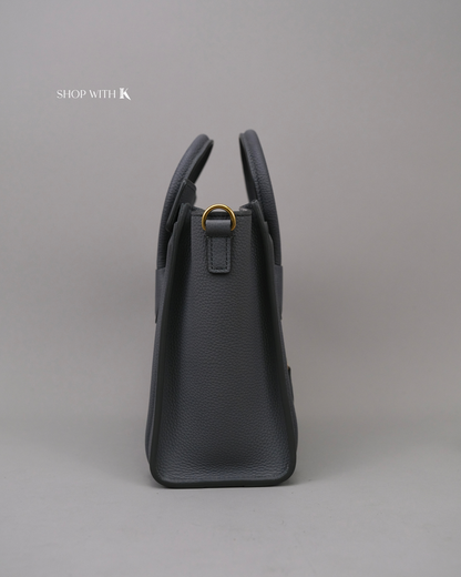 Celine Nano Luggage Gray