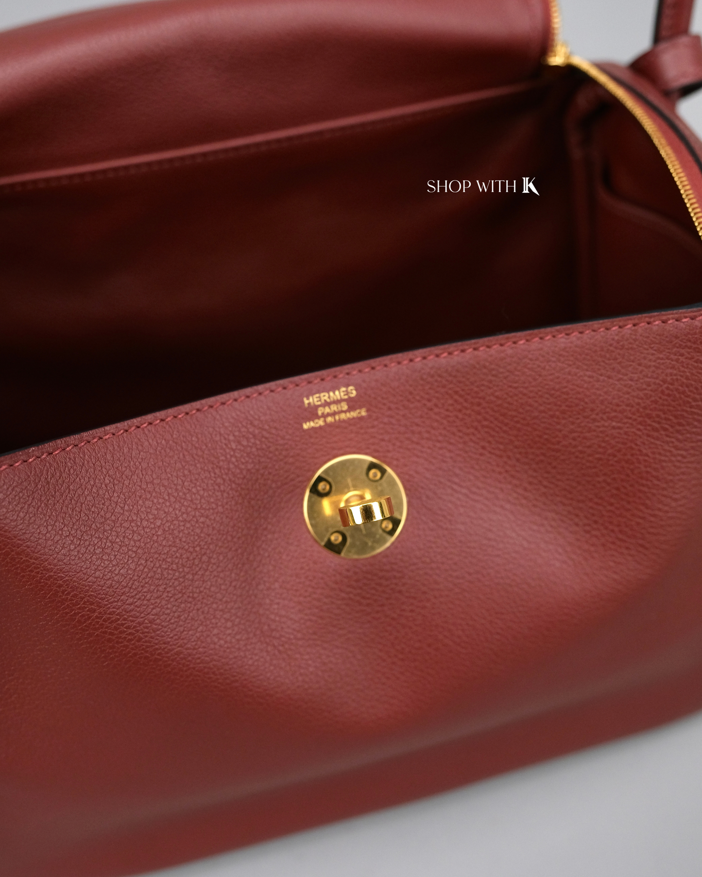 Hermes Lindy 26 Rouge H GHW