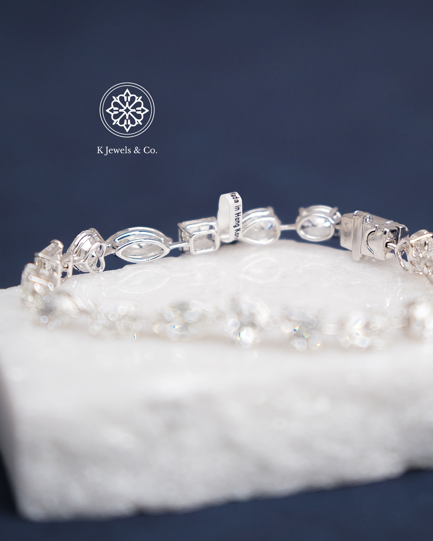 Multishape Diamond Bracelet w/ GIA