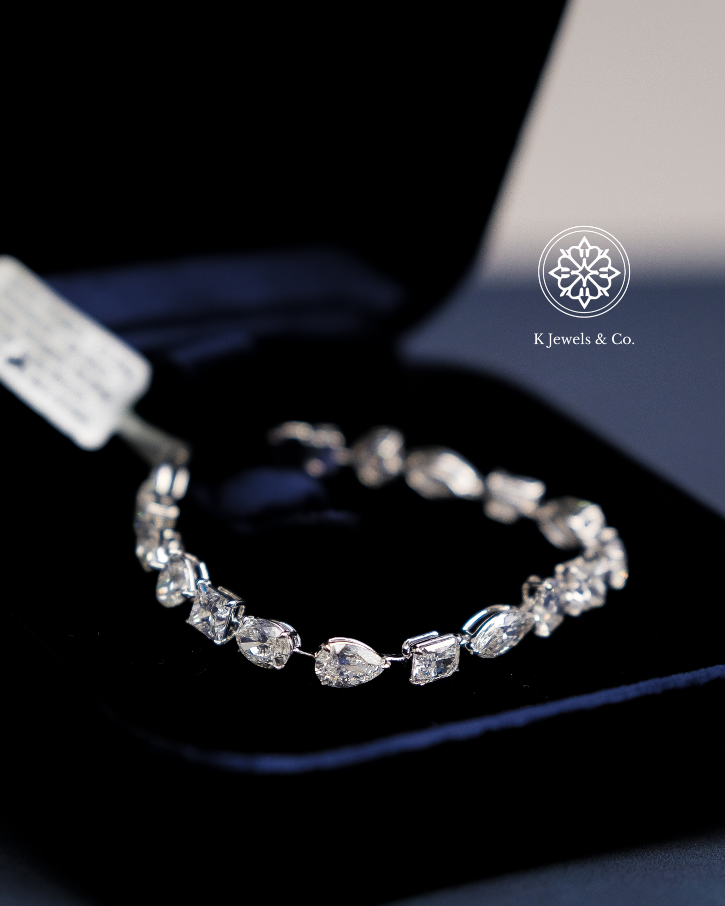Multishape Diamond Bracelet w/ GIA