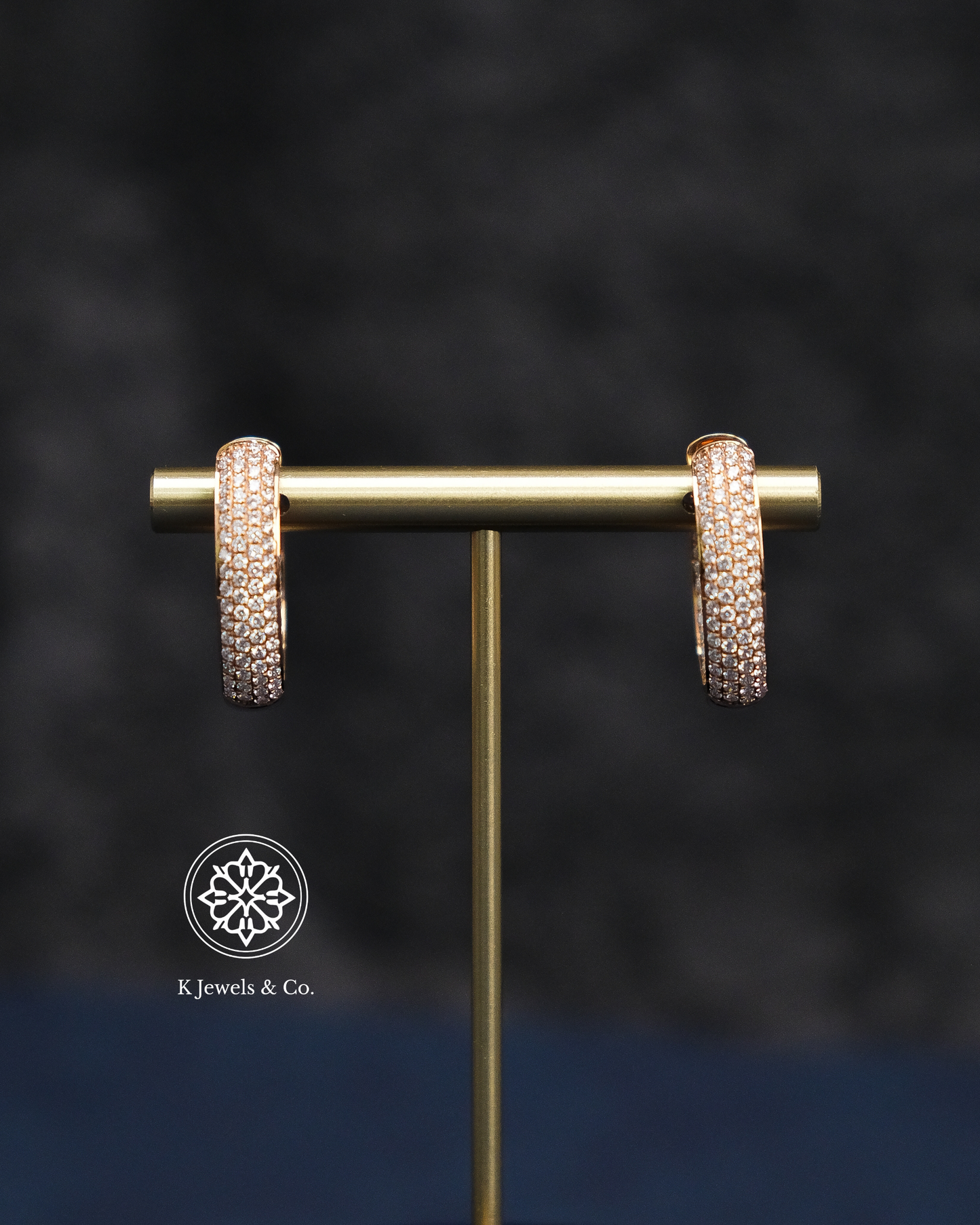 Loop Diamond Earrings