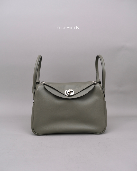 Hermes Lindy 26 Gris Misty PHW