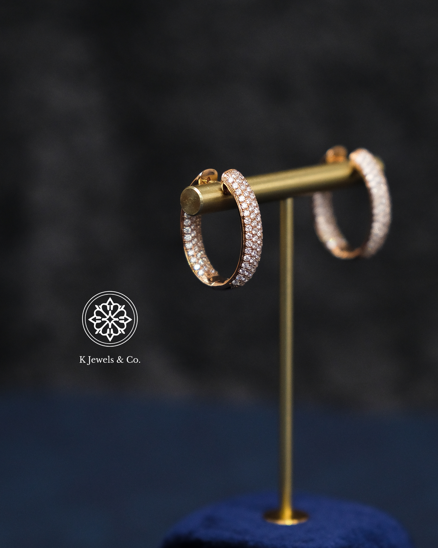 Loop Diamond Earrings