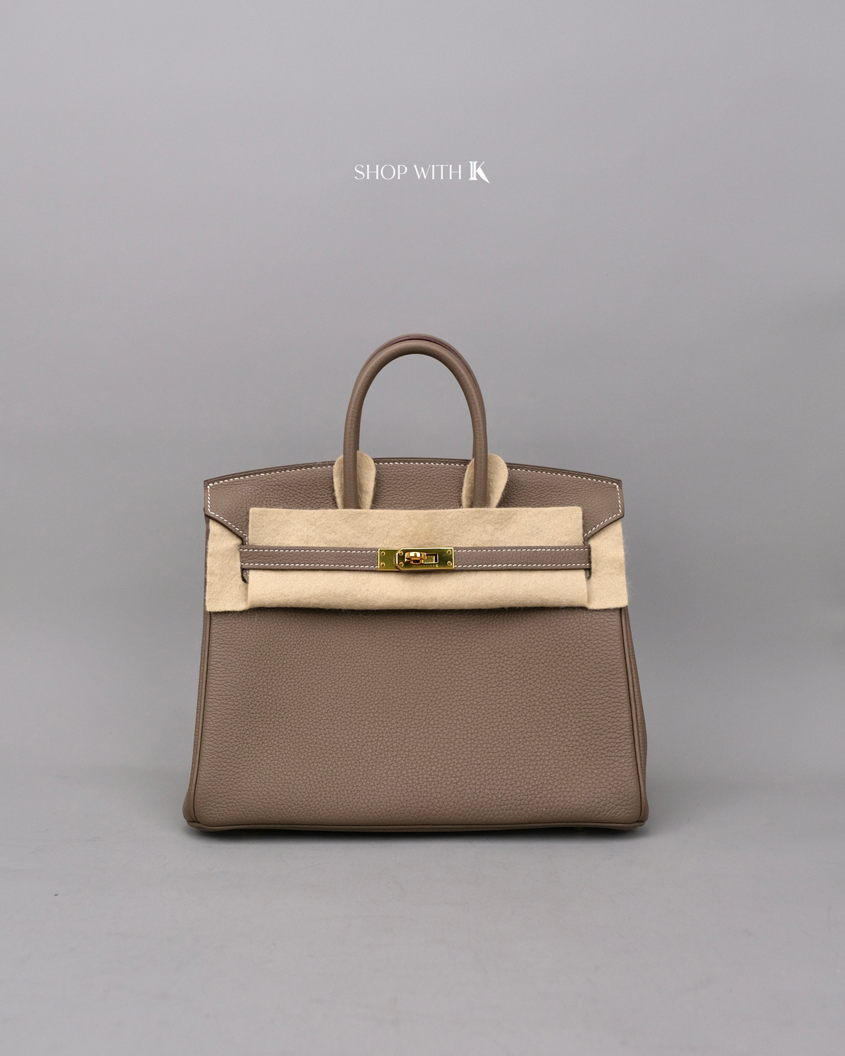 Hermes Birkin 25 Etoupe GHW
