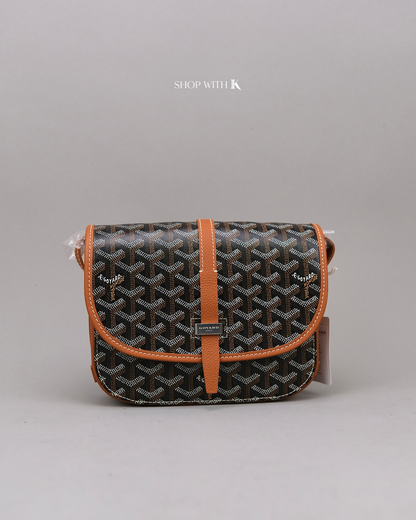 Goyard Belvedere Black/Tan