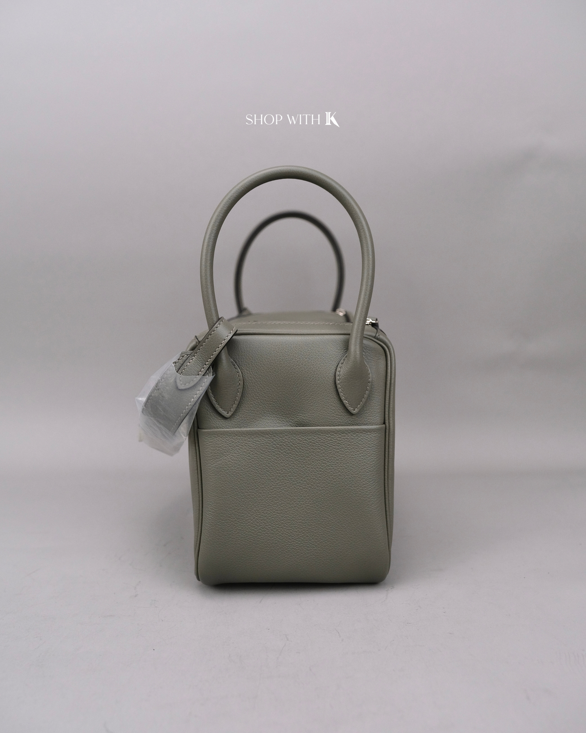 Hermes Lindy 26 Gris Misty PHW
