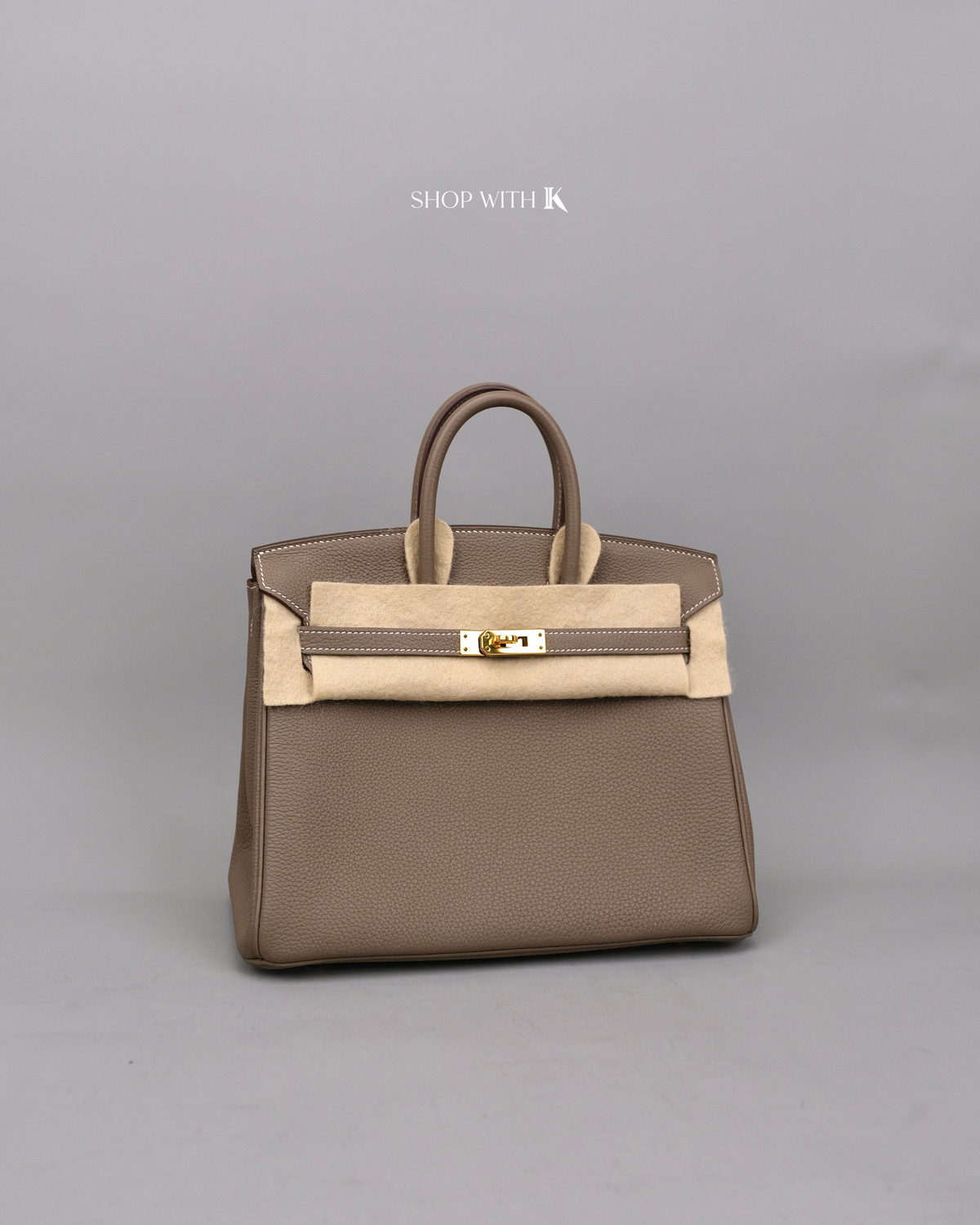 Hermes Birkin 25 Etoupe GHW