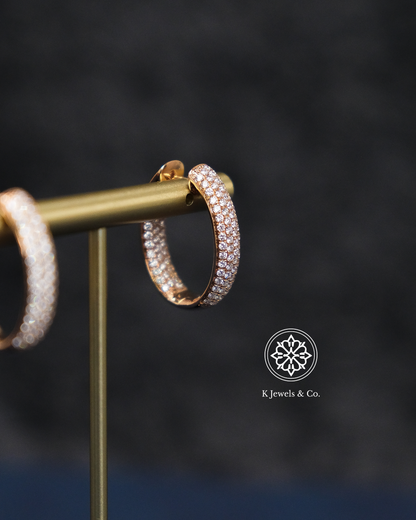 Loop Diamond Earrings
