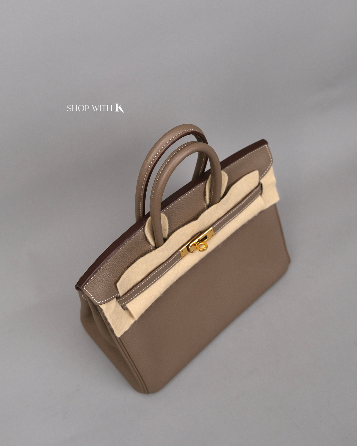 Hermes Birkin 25 Etoupe GHW