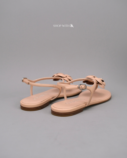 Chanel Camelia Sandals Beige