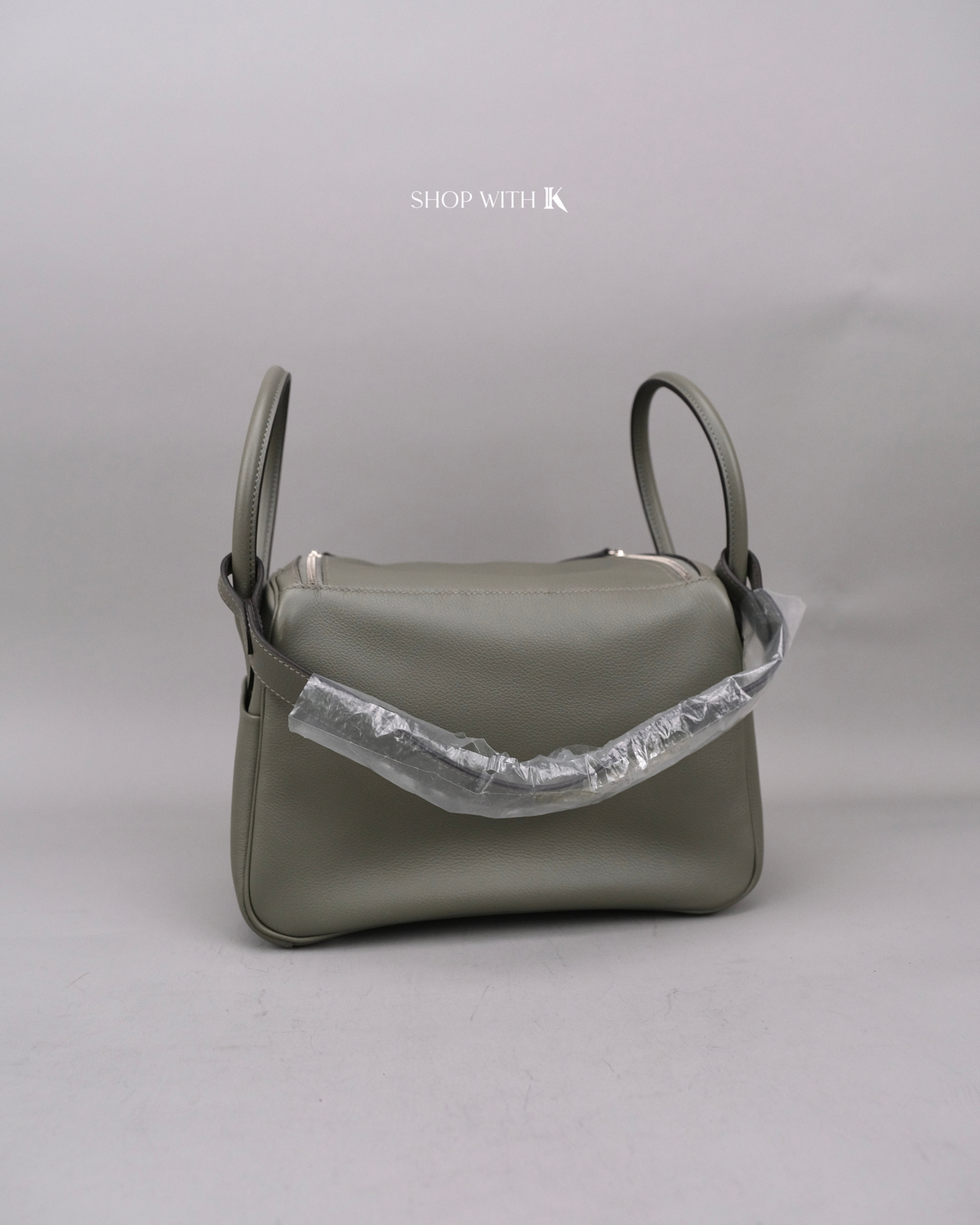 Hermes Lindy 26 Gris Misty PHW
