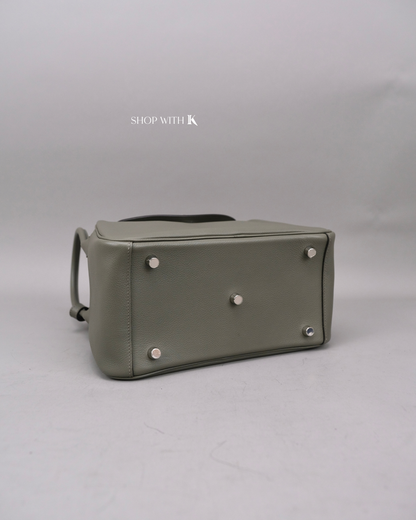 Hermes Lindy 26 Gris Misty PHW