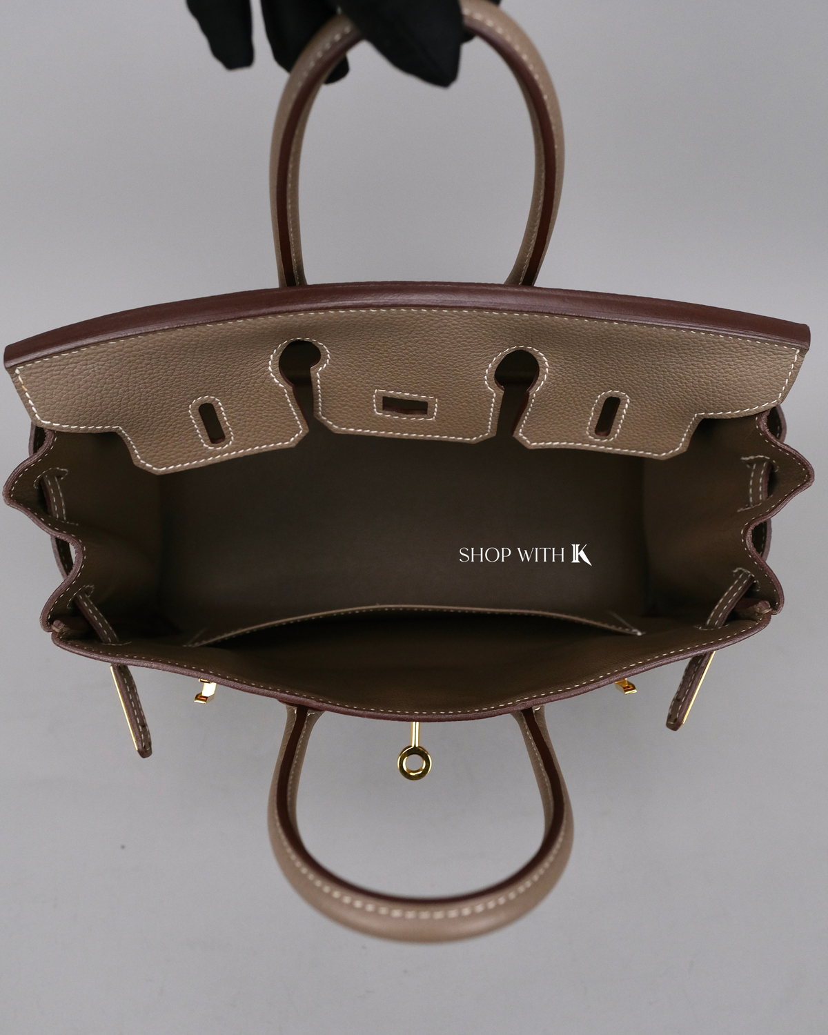 Hermes Birkin 25 Etoupe GHW