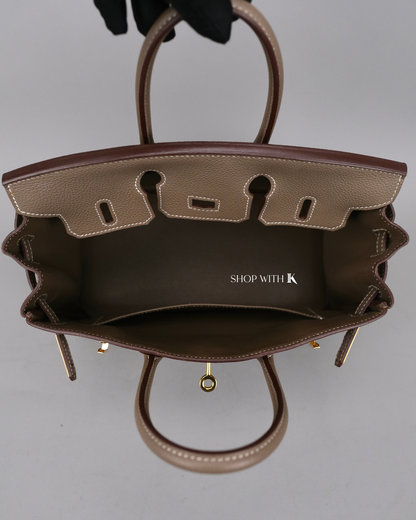 Hermes Birkin 25 Etoupe GHW