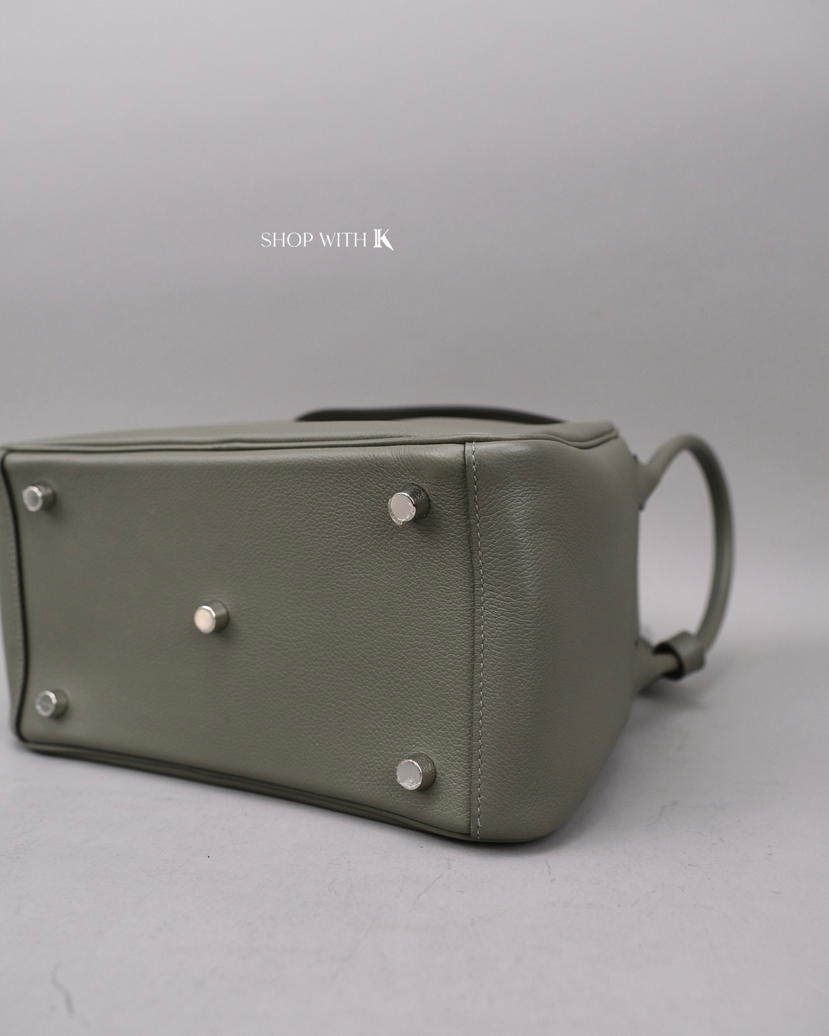 Hermes Lindy 26 Gris Misty PHW