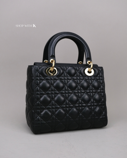 Dior Lady Medium Black