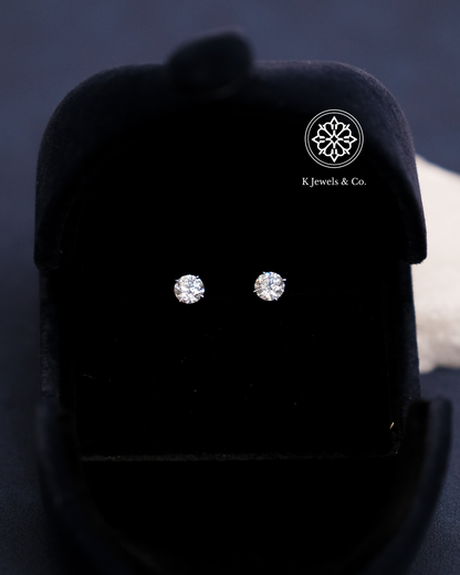 Diamond Stud Earrings