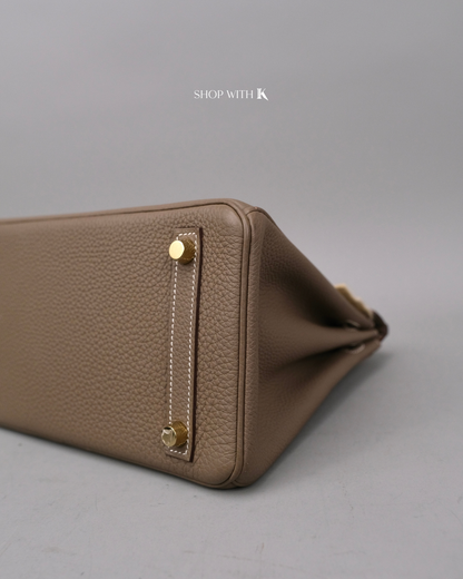 Hermes Birkin 25 Etoupe GHW