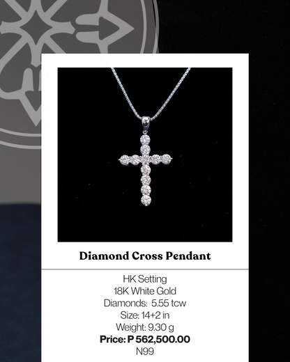 Diamond Cross Pendant
