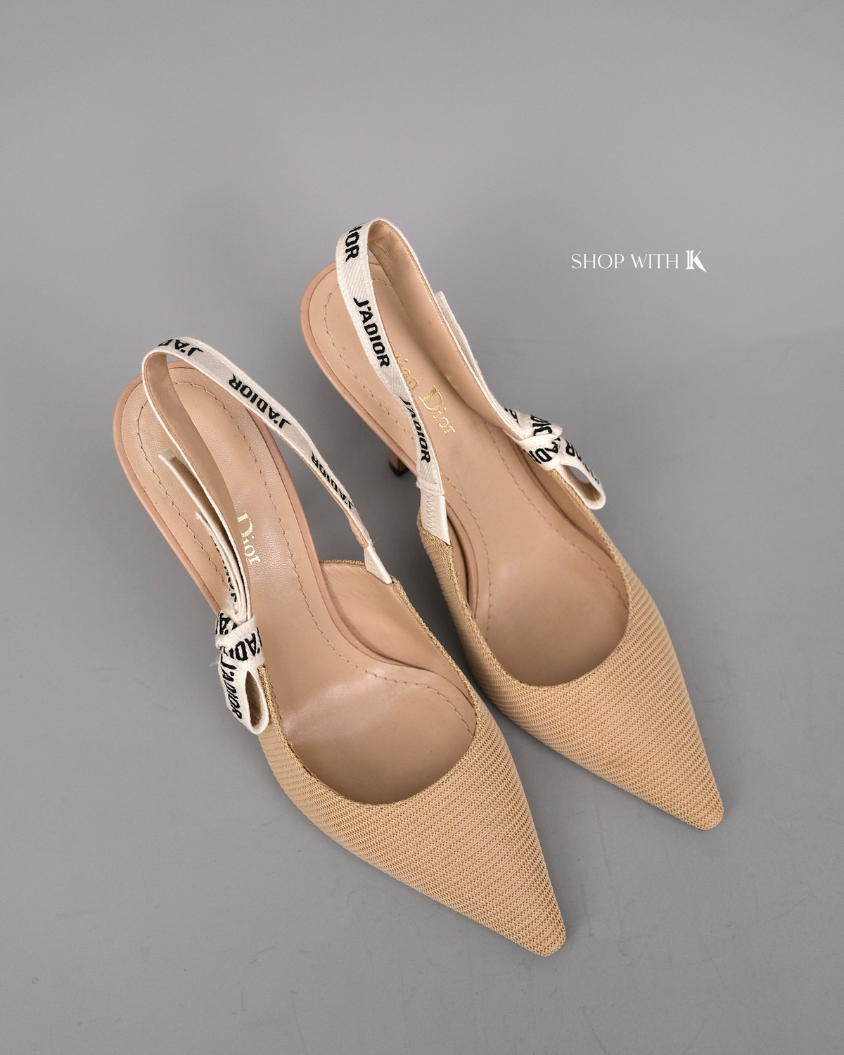 Dior J'Adior Slingback Pump Beige
