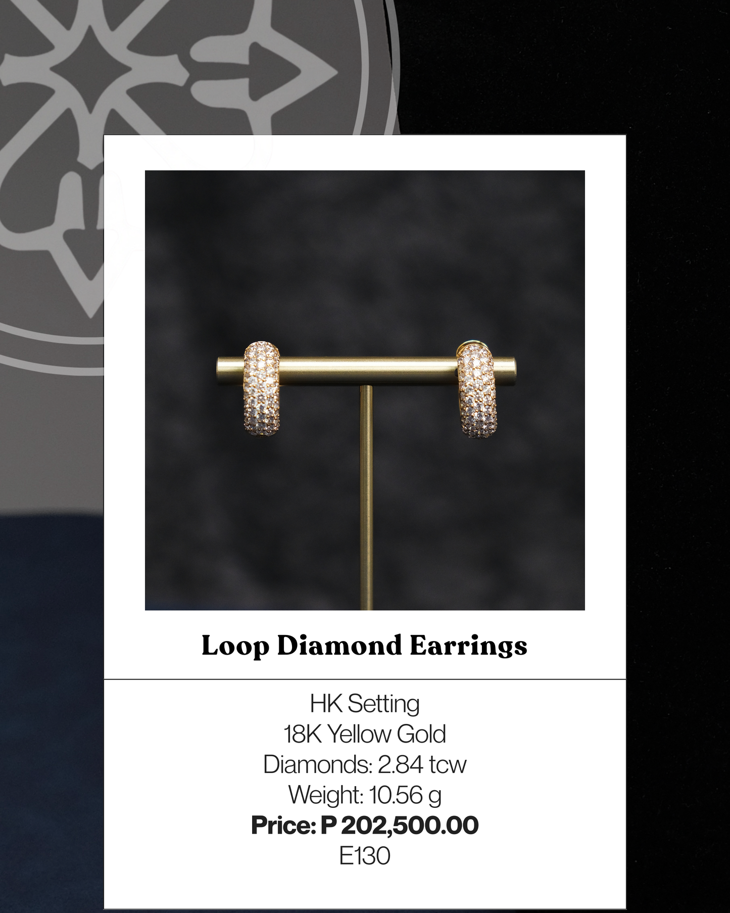 Loop Diamond Earrings