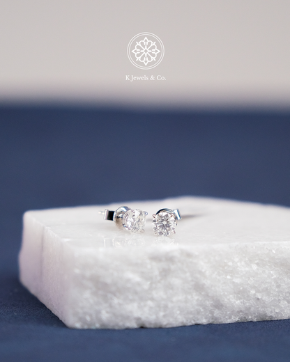 Diamond Stud Earrings