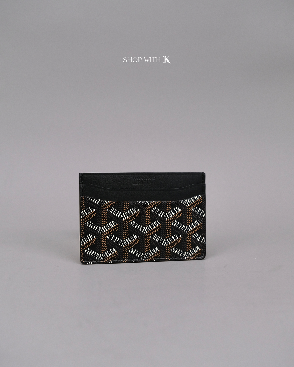 Goyard Slip Cardcase Black