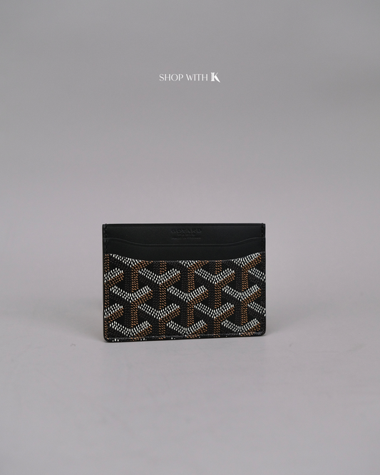 Goyard Slip Cardcase Black