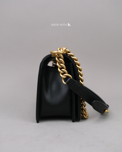 Chanel Leboy Black GHW