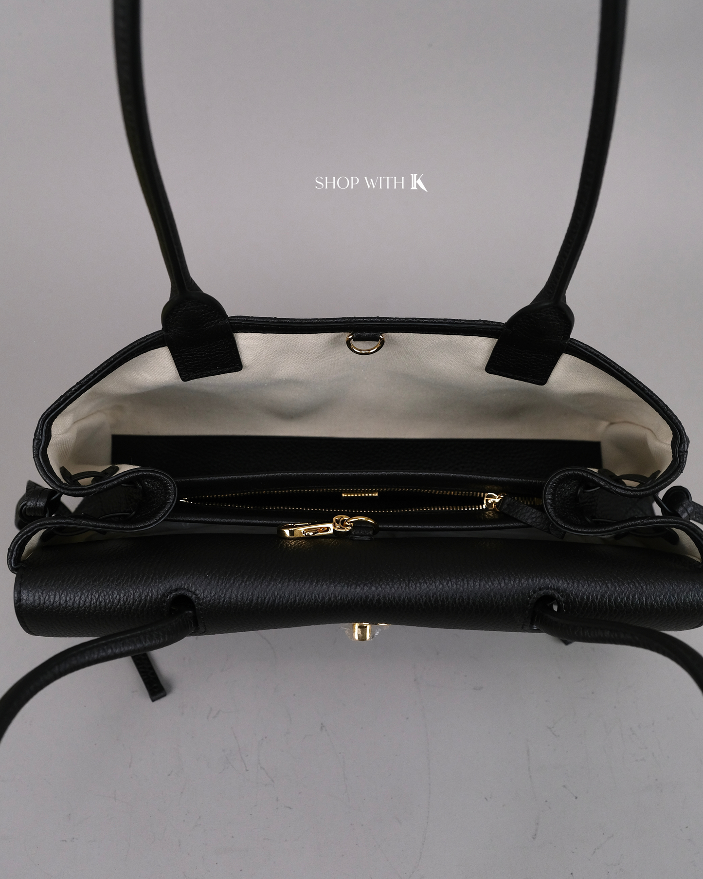 Chanel Eastwest Shopping Tote Black